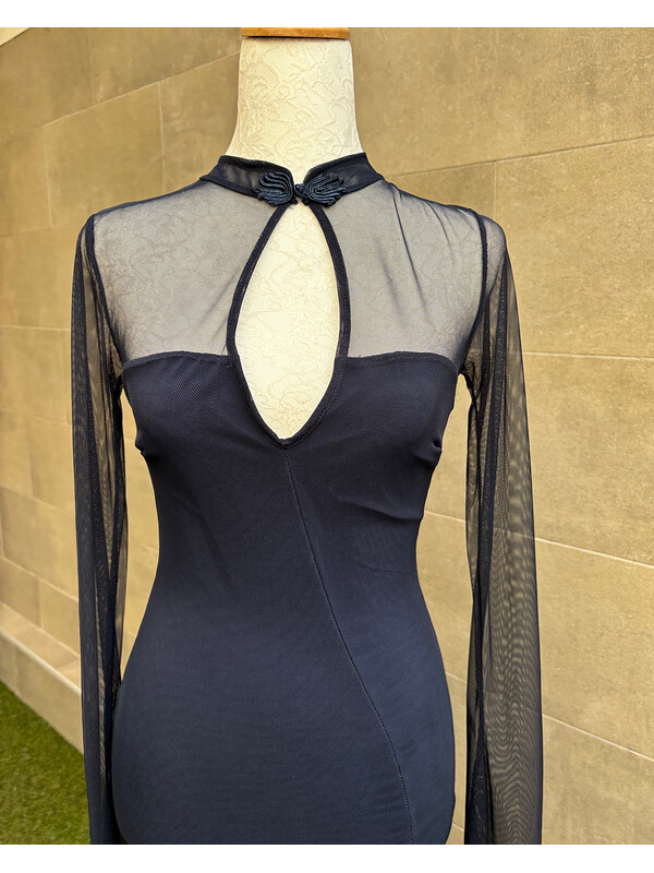 Vestido Padano Azul Marino