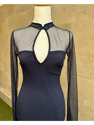 Vestido Padano Azul Marino