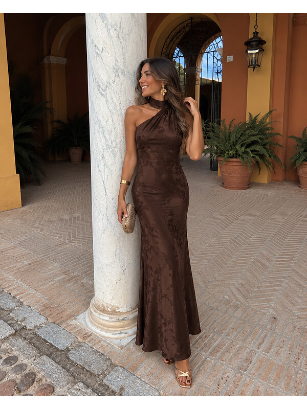 Vestido Bermejales Marrón