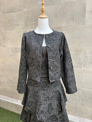 Veste Machiavelli gris foncé
