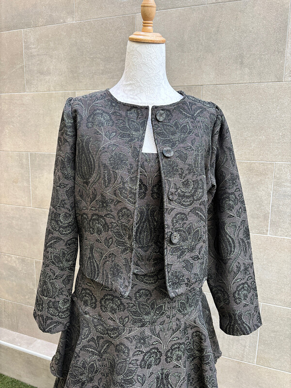 Veste Machiavelli gris foncé