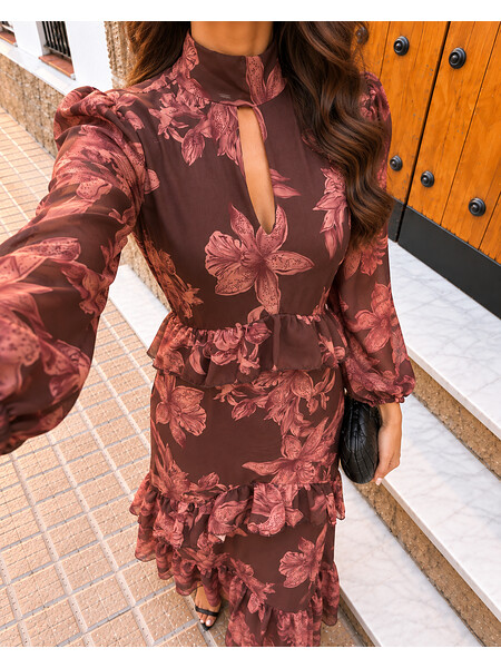 Vestido Montesión Marrón