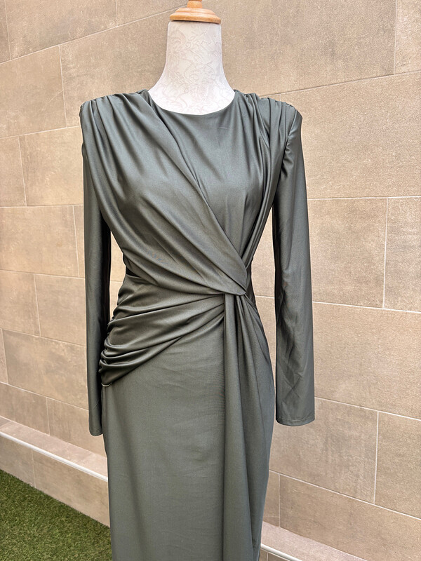 Olive Green Laguna Dress