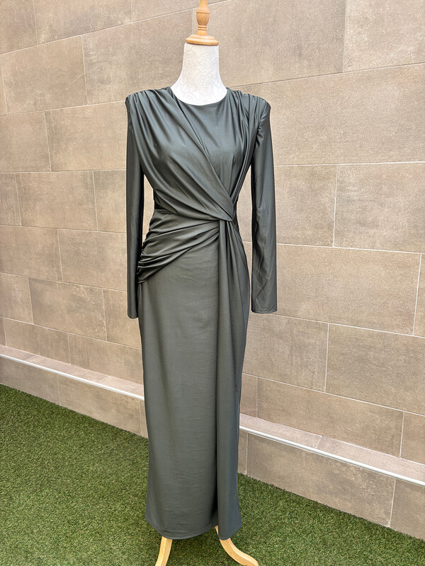 Olive Green Laguna Dress