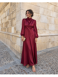 Vestido Eurípides Vino