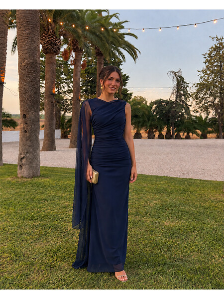 Robe Marilina bleu marine 2