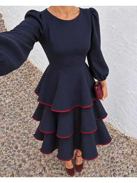 Robe bleu marine Ruiz