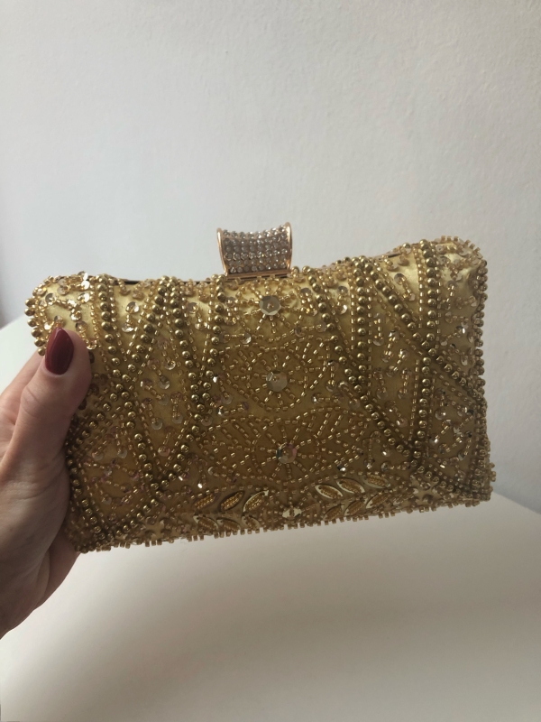 Clutch Vilsa Gold