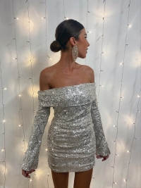 Martiago Silver Dress