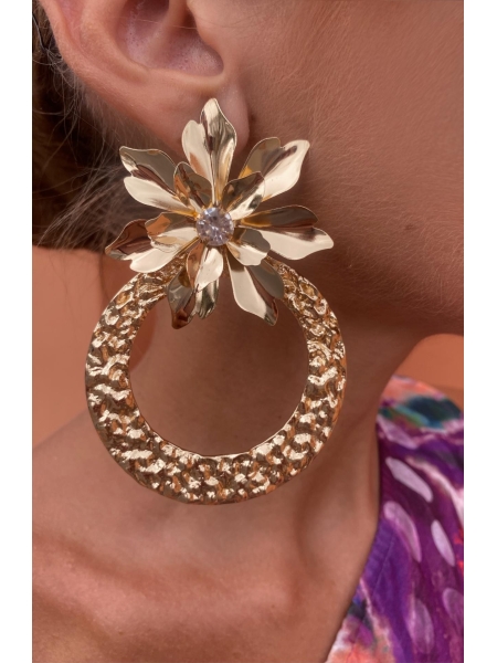 Boucles d'oreilles Boucles d'oreilles étoiles en relief 2