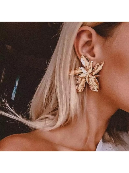 Boucles d'oreilles fleurs