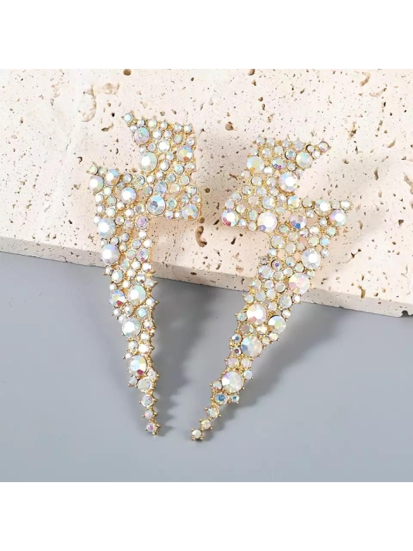 Orecchini a forma di fulmine