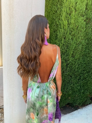 Greenish Ponce Dress