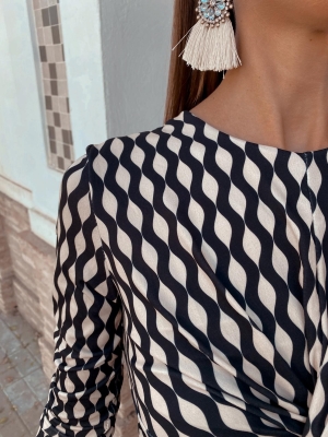 Turmeric Black Dress