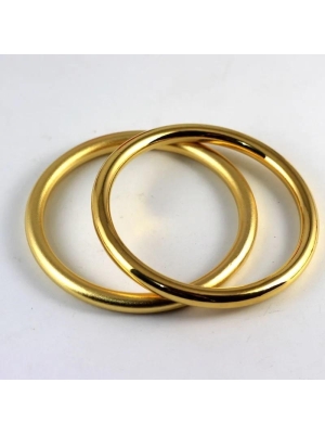 Bracelet en métal doré