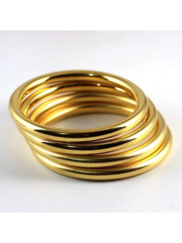 Bracciale in metallo dorato