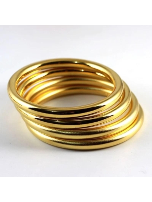 Bracelet en métal doré