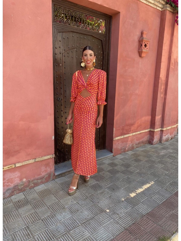Vestido de açafrão