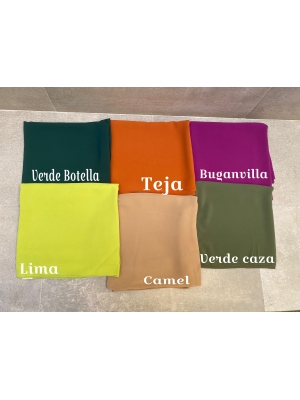 Chals Colors Chiffon