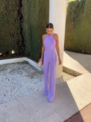 Amara Lilac Jumpsuit