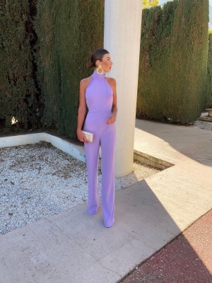 Amara Lilac Jumpsuit