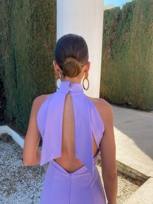 Amara Lilac Jumpsuit