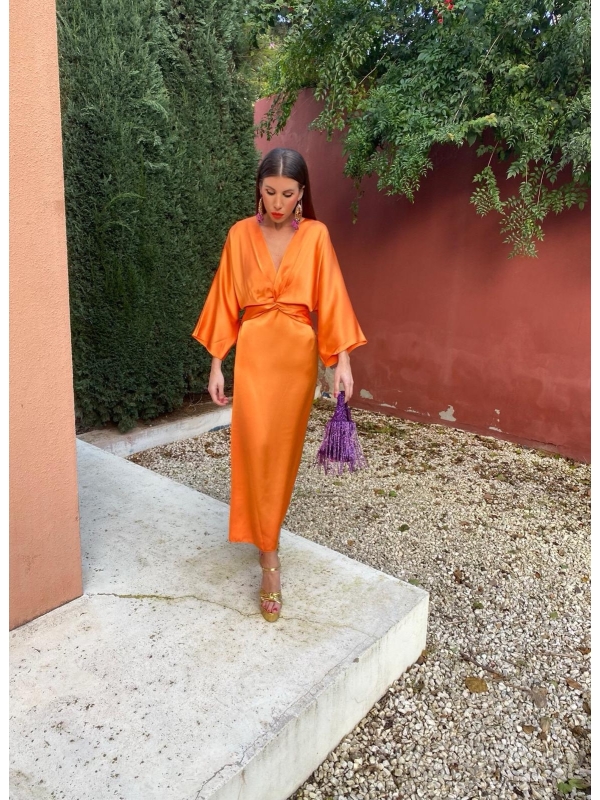 Vestido Troyano Naranja