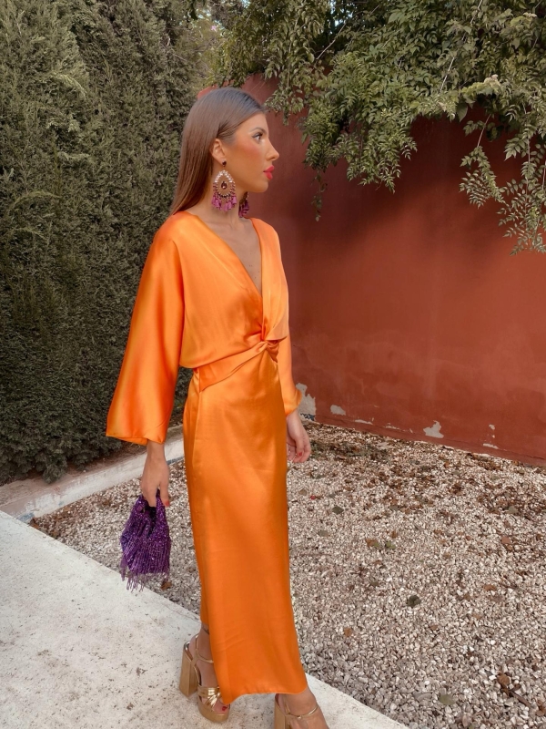 Vestido Troyano Naranja