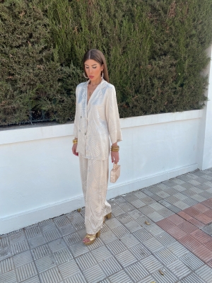 Conjunto Cocuiza Bege