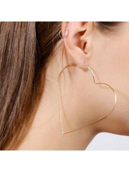 Boucles d'oreilles Coeurs