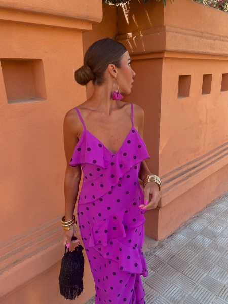 Vestido Bougainvillea Stream