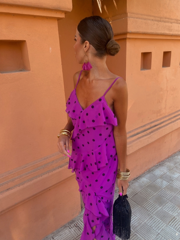 Vestido Bougainvillea Stream