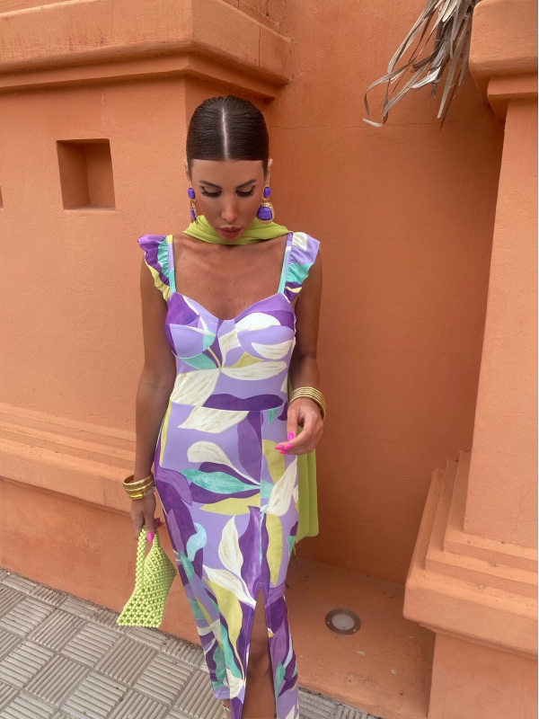 Olmedo Purple Dress