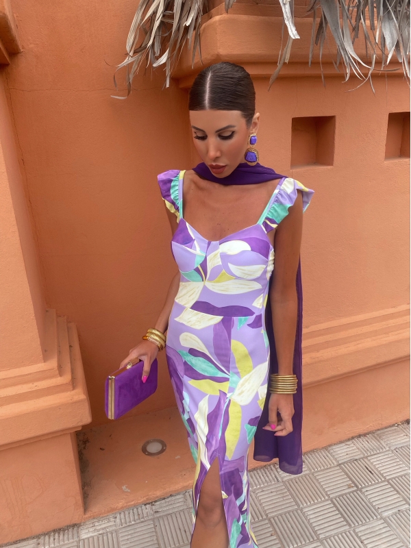 Olmedo Purple Dress