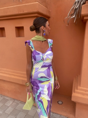 Vestido Olmedo Morado