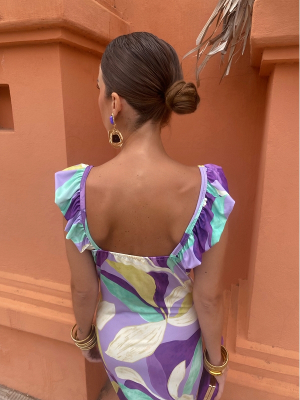 Olmedo Purple Dress