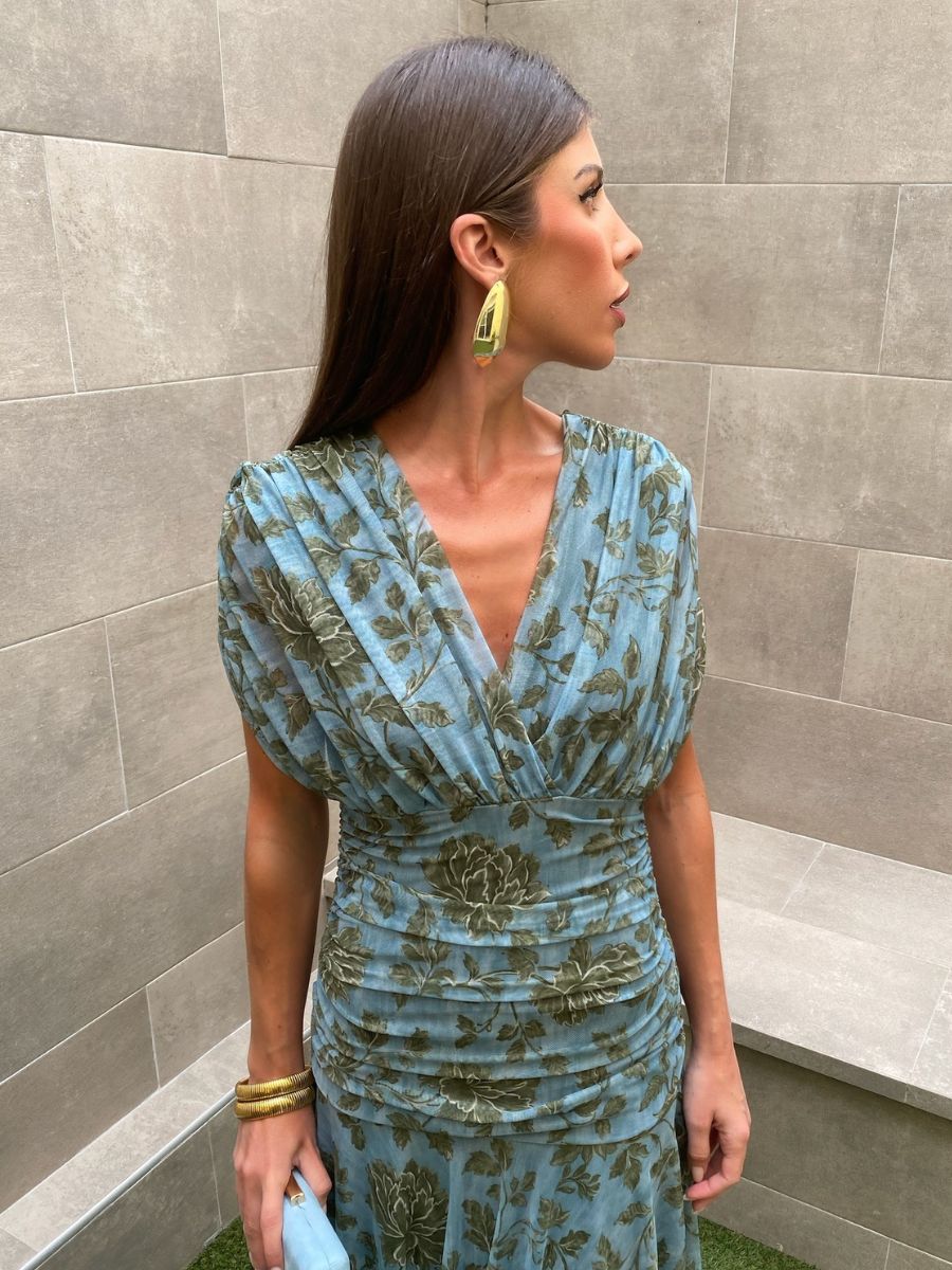 Vestido Medina Azulina