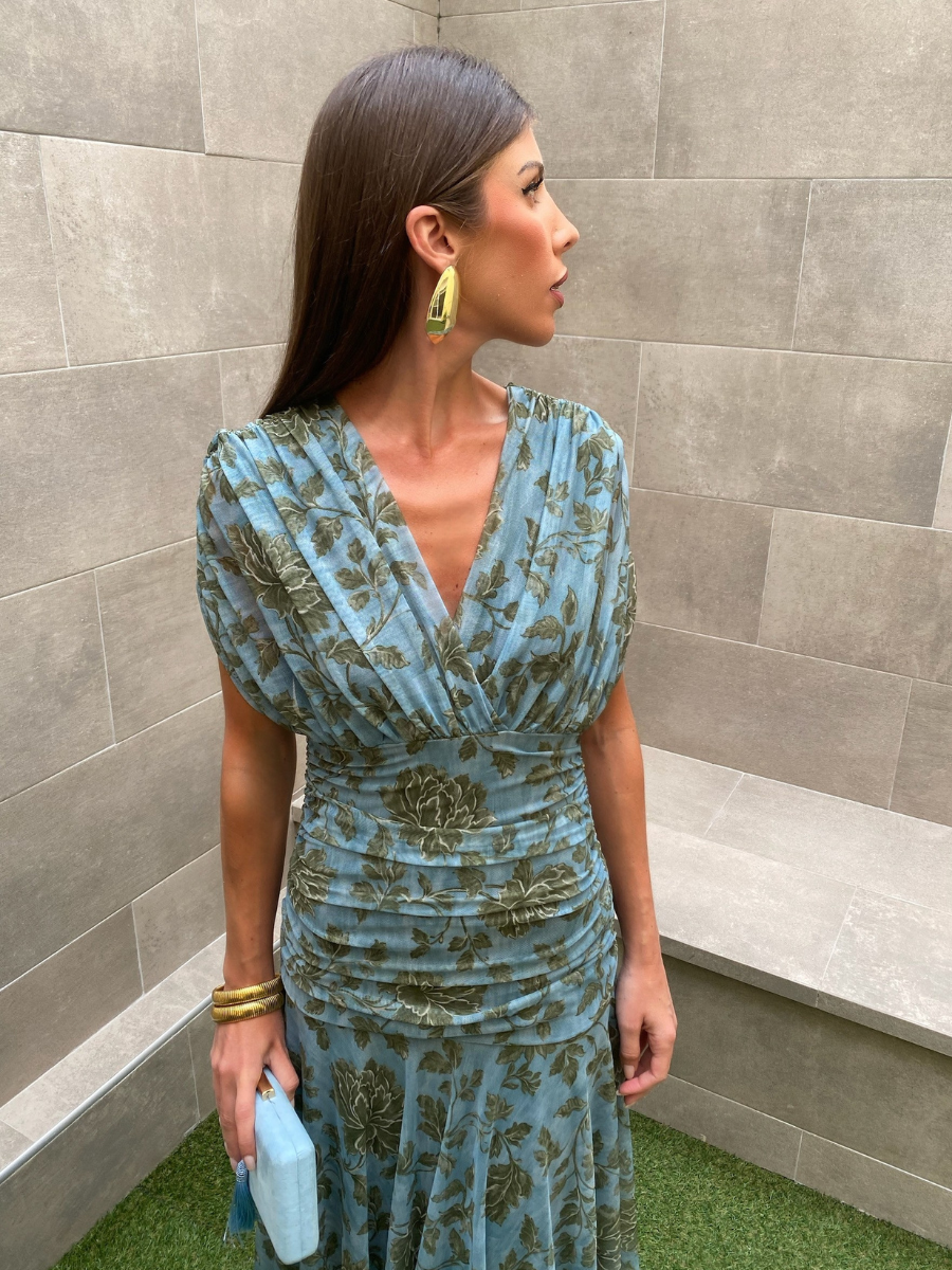 Vestido Medina Azulina
